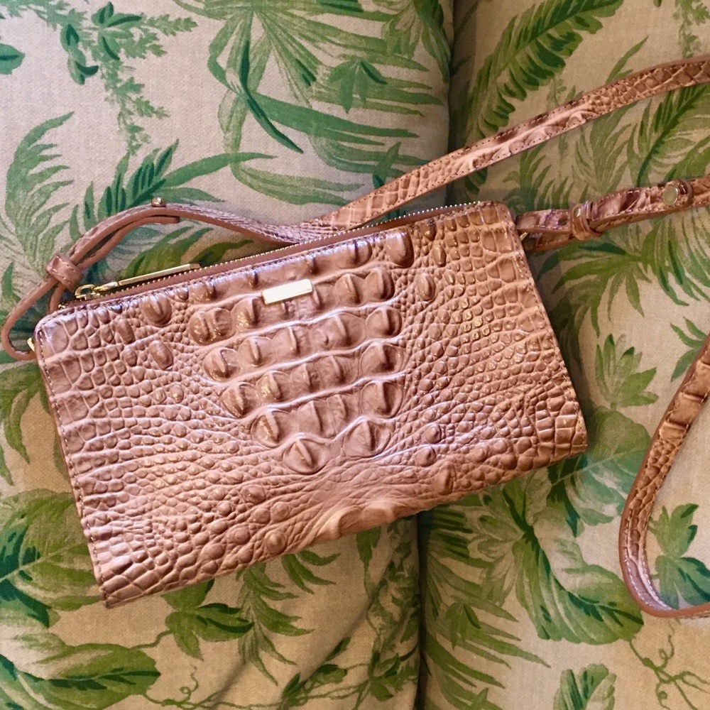 ‼️SOLD‼️NWOT Brahmin Sienna Crossb in Tobacco🌴🤎 - Picture 5 of 10